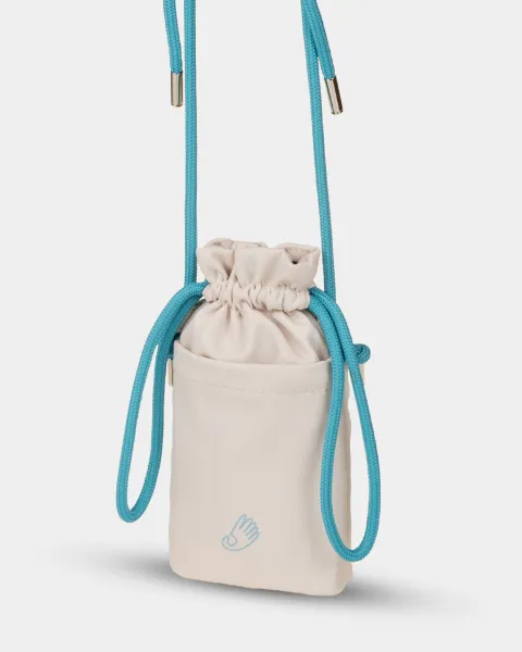 "Phone Bag" нейлон, молочна