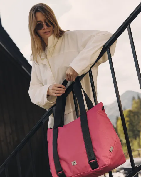 "Lite bag" поліестер, рожева