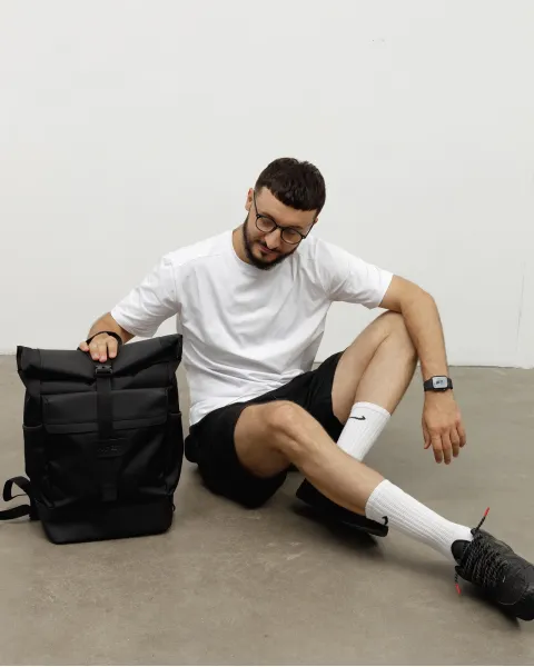 "Rolltop 2" (18 л.) поліестер, чорний