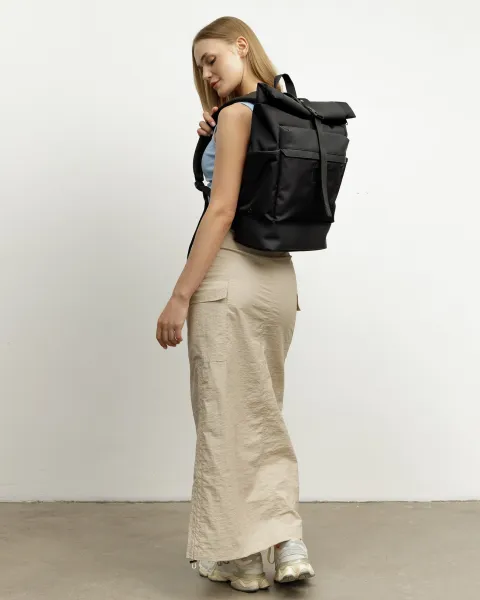 "Rolltop 2" (18 л.) поліестер, чорний