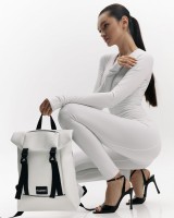 "SHUTTLE ROLL MINI" екошкіра, білий