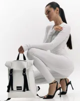 "SHUTTLE ROLL MINI" екошкіра, білий