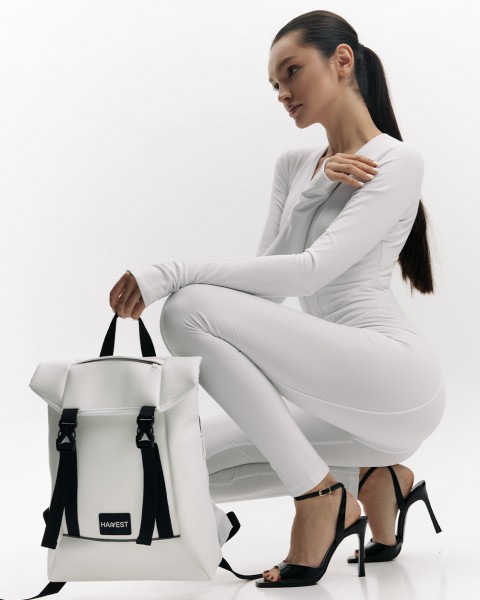 "SHUTTLE ROLL MINI" екошкіра, білий