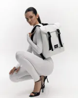 "SHUTTLE ROLL MINI" екошкіра, білий