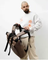 "ROLLTOP 3" ЕКОШКІРА, БЕЖ