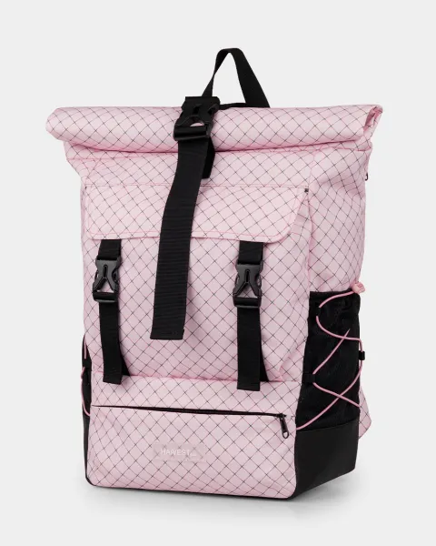 "Wide Light" принт pink check