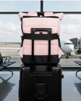 "Wide Light" принт pink check