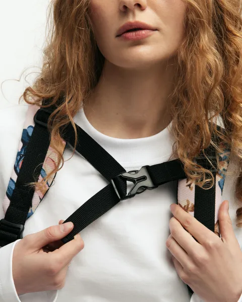 "AVIAROLLTOP MINI" принт pink floral