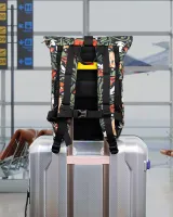 "AVIAROLLTOP MINI" принт флора і фауна
