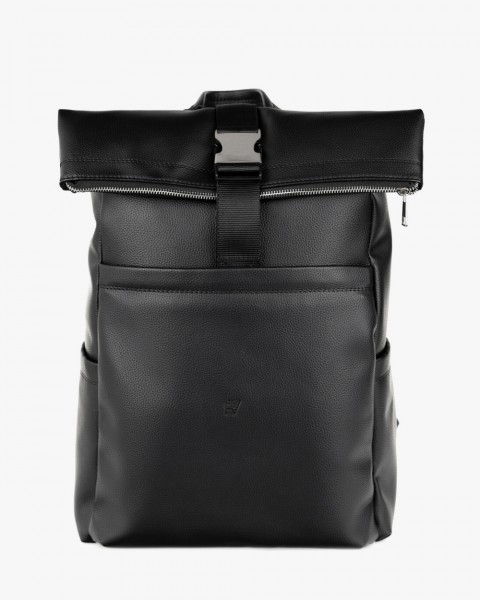 "CLASSIC ROLL" екошкіра, чорний