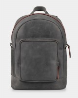 "TOWN" шкіряний, сірий