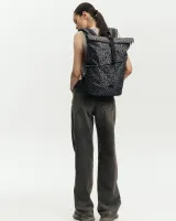 "Basic Rolltop" (23 л.) принт леопард сірий
