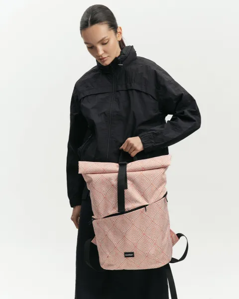 "Basic Rolltop" (23 л.) принт корал білий