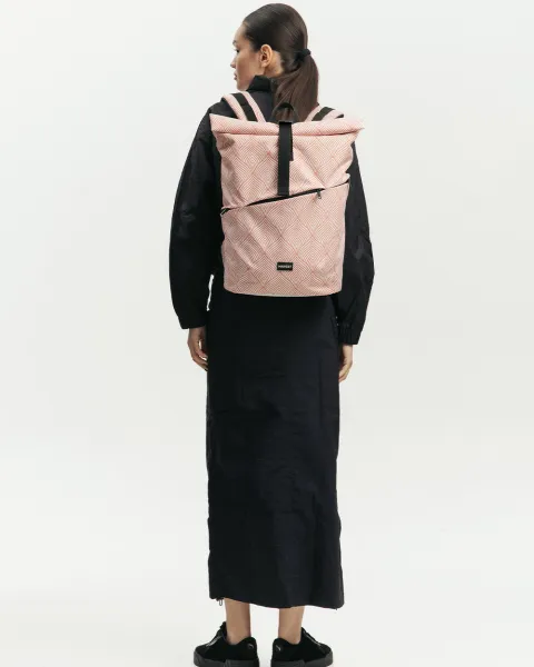 "Basic Rolltop" (23 л.) принт корал білий