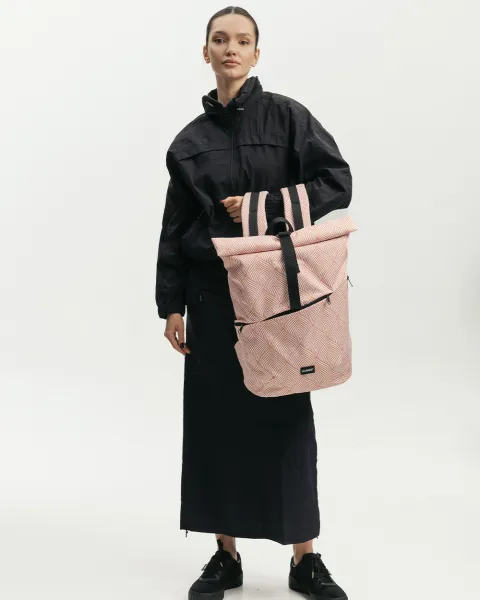 "Basic Rolltop" (23 л.) принт корал білий