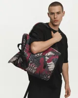 "Basic Rolltop" (23 л.) принт тропік бордо