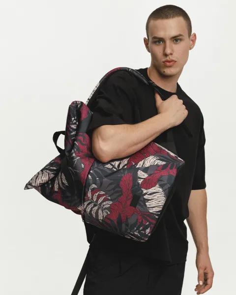"Basic Rolltop" (23 л.) принт тропік бордо