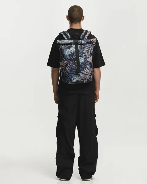 "Basic Rolltop" (23 л.) принт тропік синій