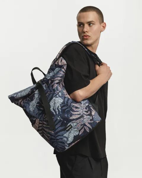 "Basic Rolltop" (23 л.) принт тропік синій
