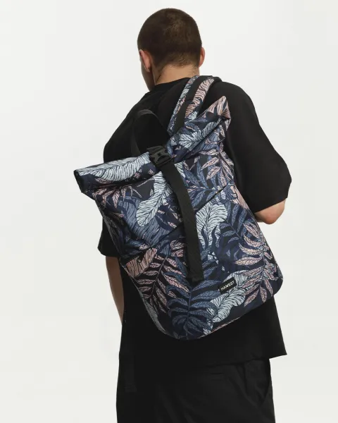 "Basic Rolltop" (23 л.) принт тропік синій