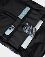 "Basic Rolltop" (23 л.) принт тропік синій