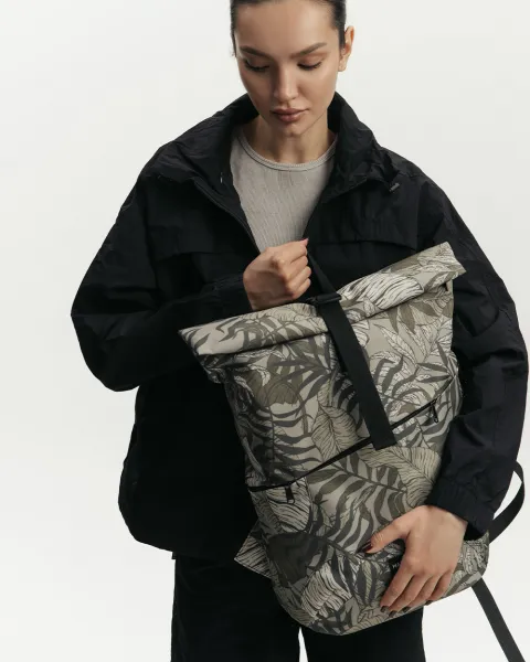 "Basic Rolltop" (23 л.) принт тропік хакі