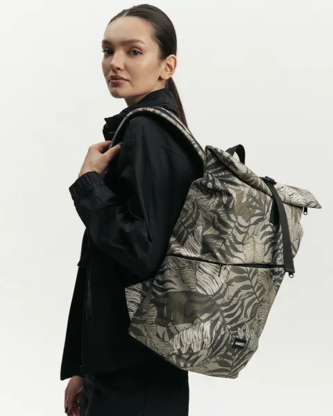 "Basic Rolltop" (23 л.) принт тропік хакі