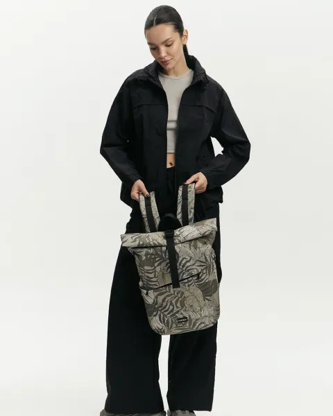 "Basic Rolltop" (23 л.) принт тропік хакі