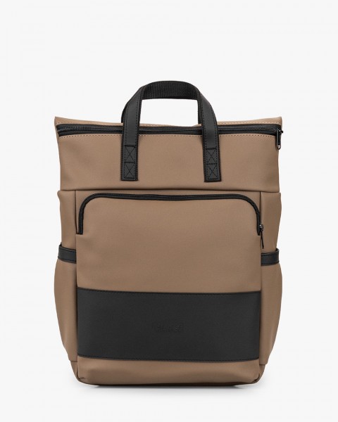 "Solver mini 02" екошкіра, темний беж