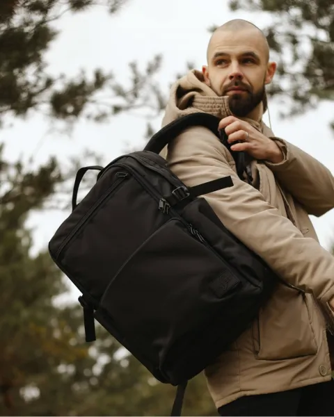 "LARGE PACK" поліестер, чорний