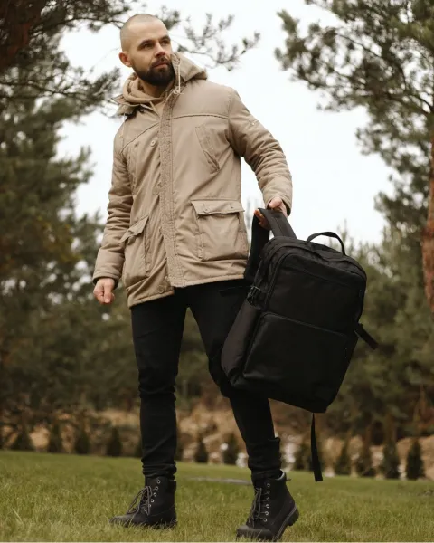 "LARGE PACK" поліестер, чорний