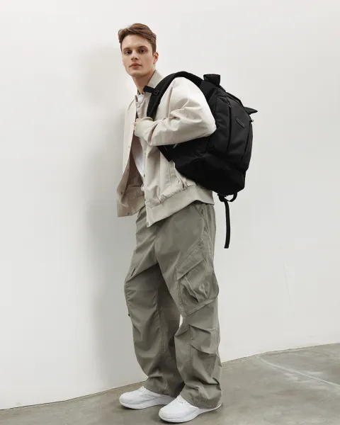 "Urban tec roll" (18 л.) поліестер, чорний