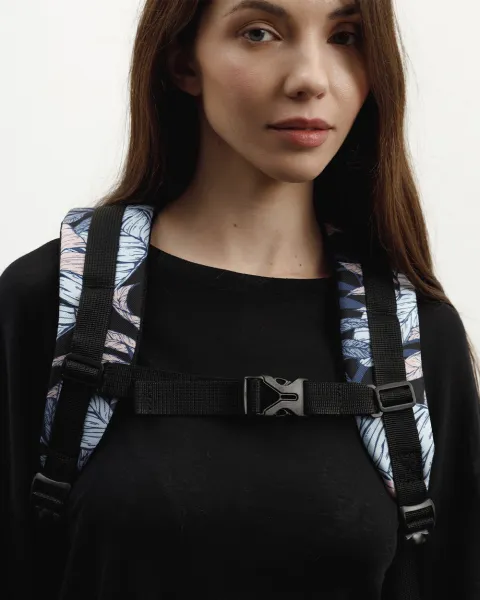 "Lowcoster Pack" принт тропік, синій