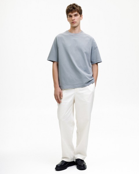Штани "Relaxed fit" молочні