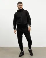 Худі "Tom" з блискавкою, чорне
