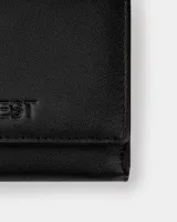 Гаманець "Trifold mini" шкіряний, чорний