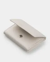 Гаманець "Trifold mini" шкіряний, білий
