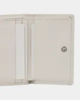 Гаманець "Trifold mini" шкіряний, білий