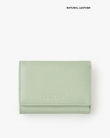 Гаманець "Trifold mini" шкіряний, ментол