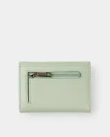 Гаманець "Trifold mini" шкіряний, ментол