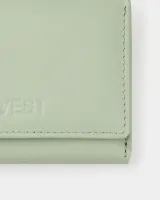Гаманець "Trifold mini" шкіряний, ментол