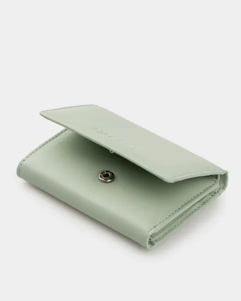 Гаманець "Trifold mini" шкіряний, ментол