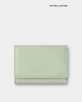 Гаманець "Trifold mini" шкіряний, ментол