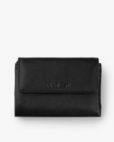 Гаманець "Trifold" шкіряний, чорний