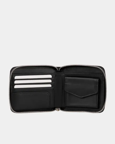 Гаманець "Zip Wallet" шкіряний, чорний