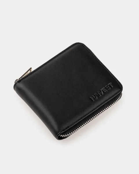 Гаманець "Zip Wallet" шкіряний, чорний