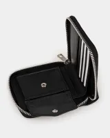 Гаманець "Zip Wallet" шкіряний, чорний
