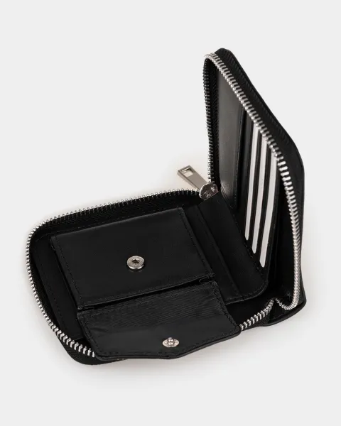 Гаманець "Zip Wallet" шкіряний, чорний