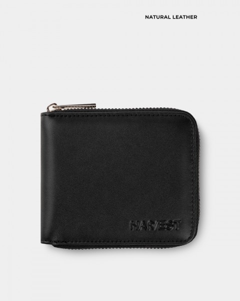 Гаманець "Zip Wallet" шкіряний, чорний