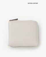 Гаманець "Zip Wallet" шкіряний, білий
